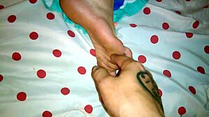 HD porn video of foot tickling and fetish play