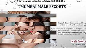 Hemmagjord sexvideo med en bystig eskort i aktion